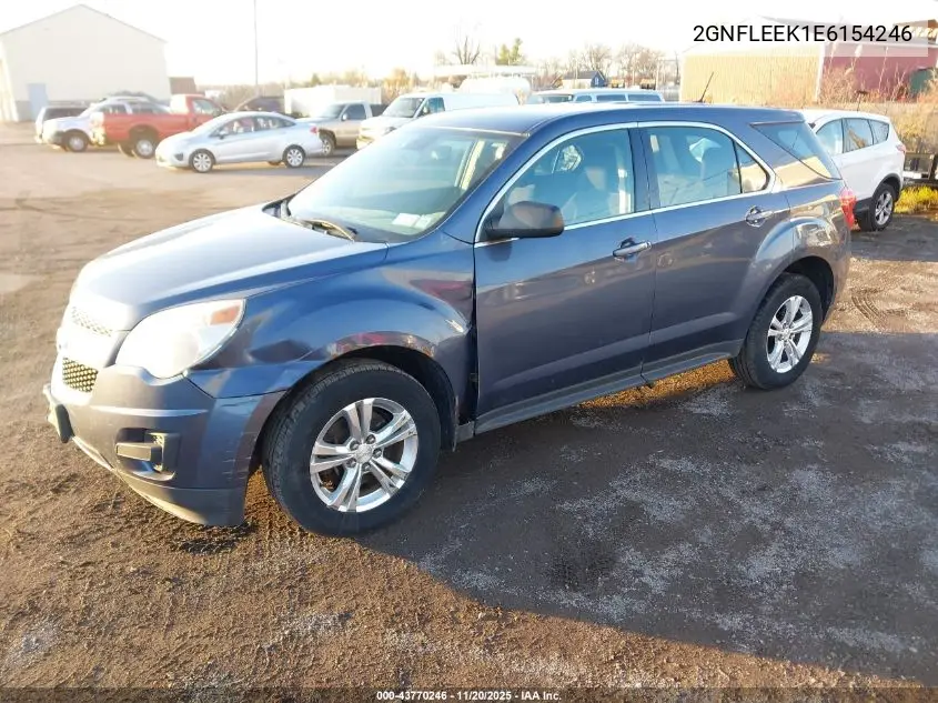 2GNFLEEK1E6154246 2014 Chevrolet Equinox Ls