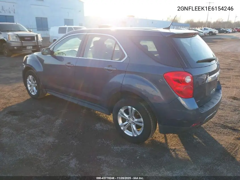 2GNFLEEK1E6154246 2014 Chevrolet Equinox Ls