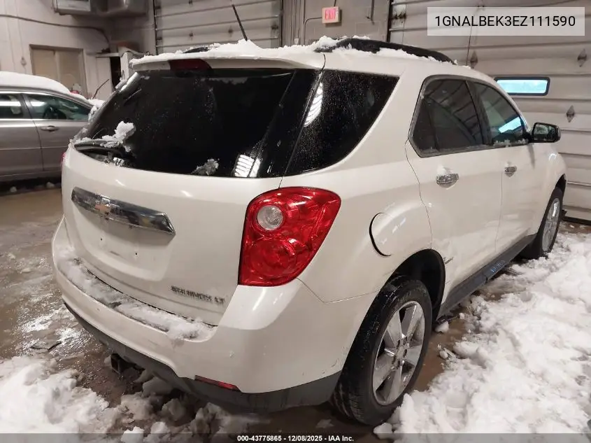 1GNALBEK3EZ111590 2014 Chevrolet Equinox 1Lt