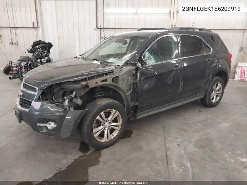 2GNFLGEK1E6209919 2014 Chevrolet Equinox 2Lt
