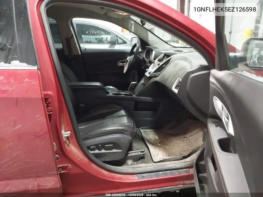 1GNFLHEK5EZ126598 2014 Chevrolet Equinox Ltz