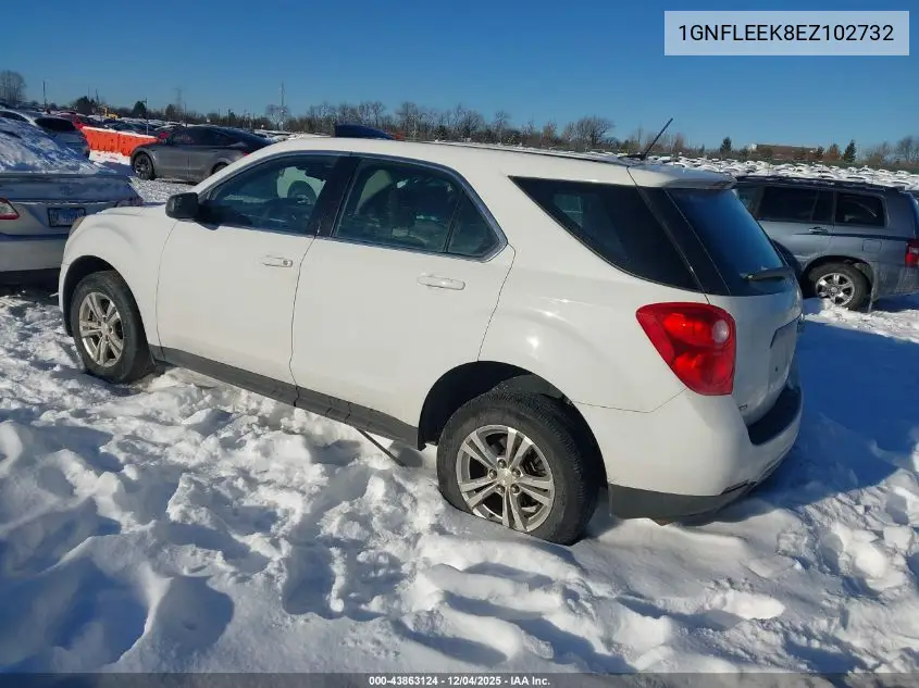 1GNFLEEK8EZ102732 2014 Chevrolet Equinox Ls