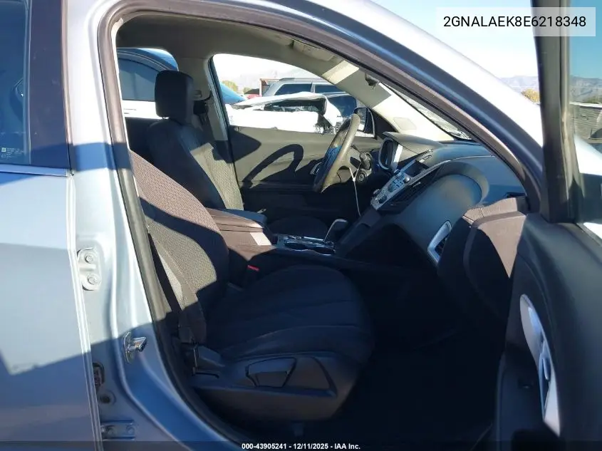2GNALAEK8E6218348 2014 Chevrolet Equinox Ls