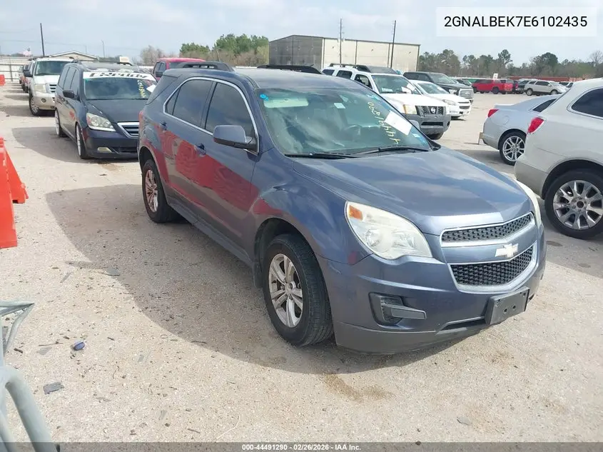 2GNALBEK7E6102435 2014 Chevrolet Equinox 1Lt