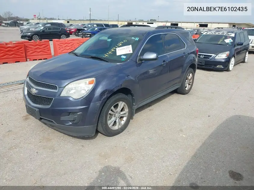 2GNALBEK7E6102435 2014 Chevrolet Equinox 1Lt