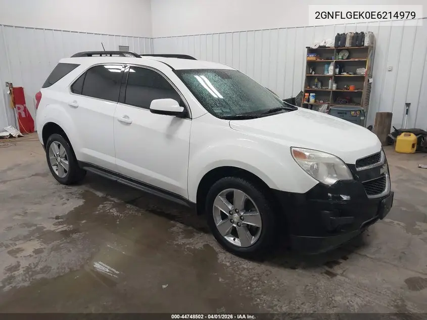 2GNFLGEK0E6214979 2014 Chevrolet Equinox 2Lt
