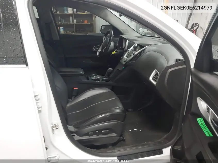 2GNFLGEK0E6214979 2014 Chevrolet Equinox 2Lt