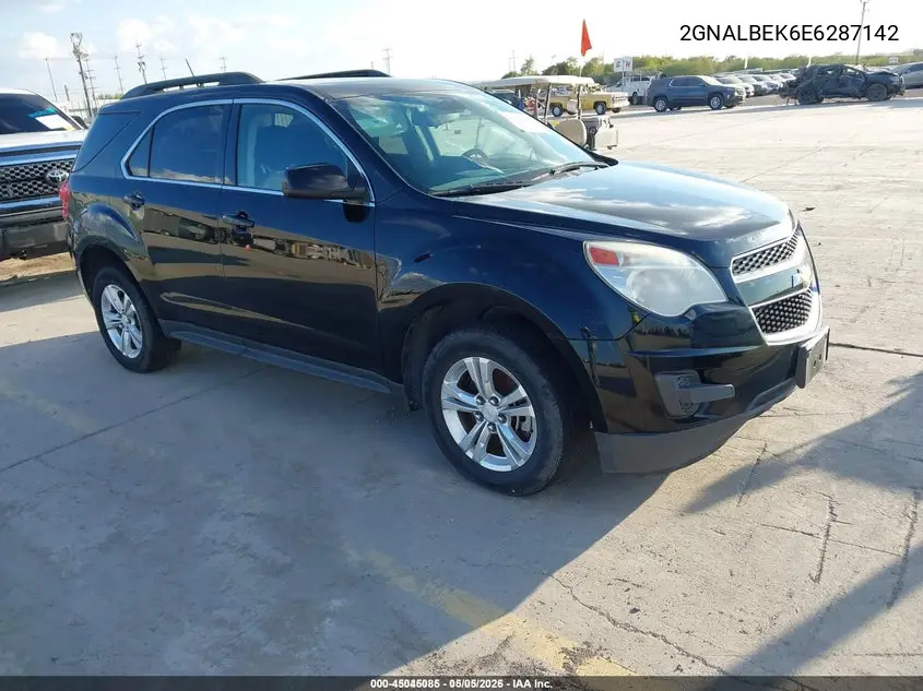 2GNALBEK6E6287142 2014 Chevrolet Equinox 1Lt
