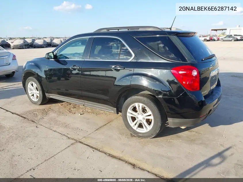 2GNALBEK6E6287142 2014 Chevrolet Equinox 1Lt