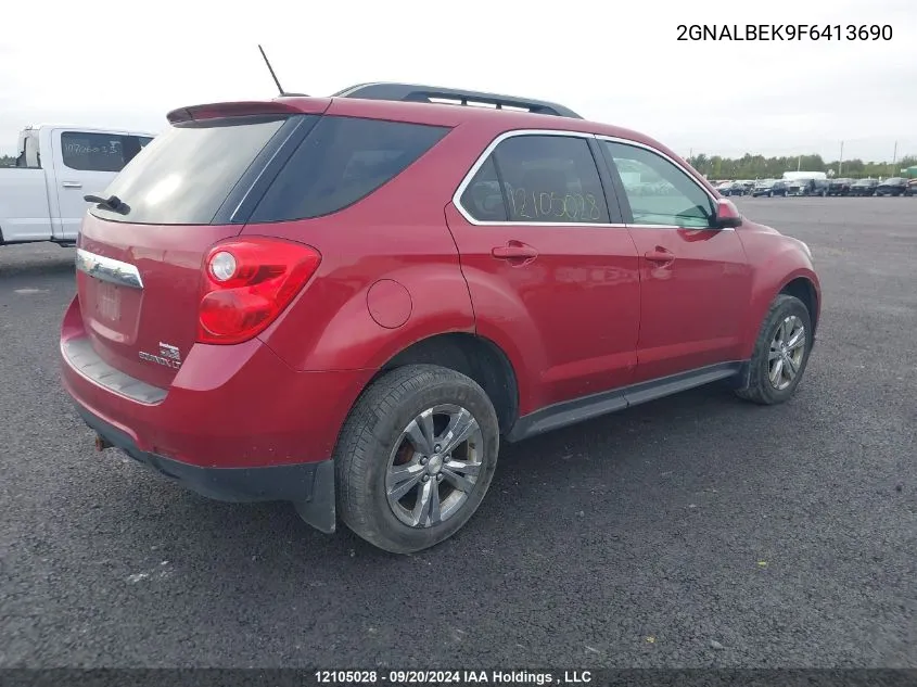 2015 Chevrolet Equinox VIN: 2GNALBEK9F6413690 Lot: 12105028