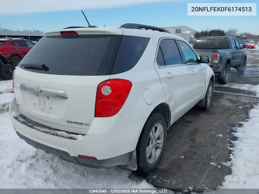 2GNFLFEK0F6174513 2015 Chevrolet Equinox 1Lt