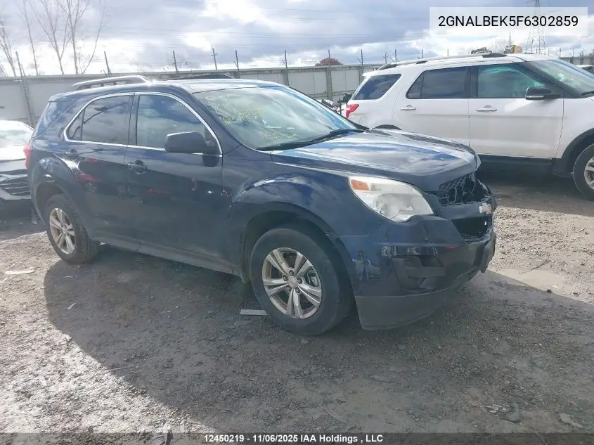 2GNALBEK5F6302859 2015 Chevrolet Equinox Lt