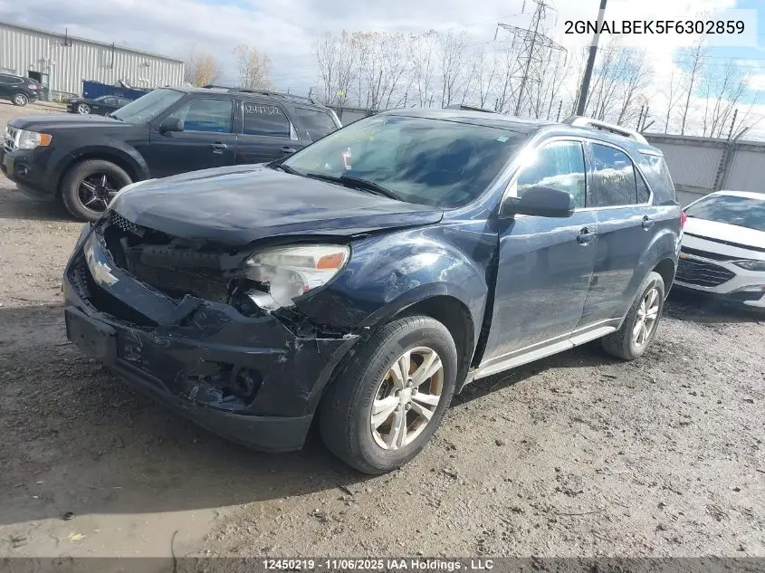 2GNALBEK5F6302859 2015 Chevrolet Equinox Lt