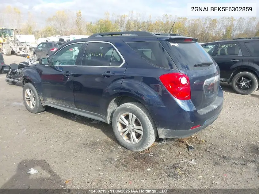 2GNALBEK5F6302859 2015 Chevrolet Equinox Lt