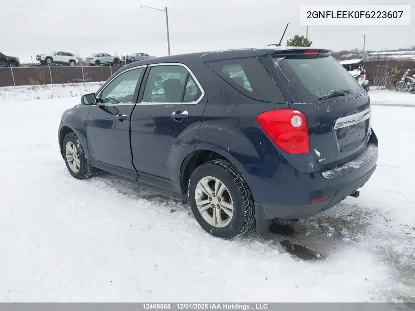 2GNFLEEK0F6223607 2015 Chevrolet Equinox Ls