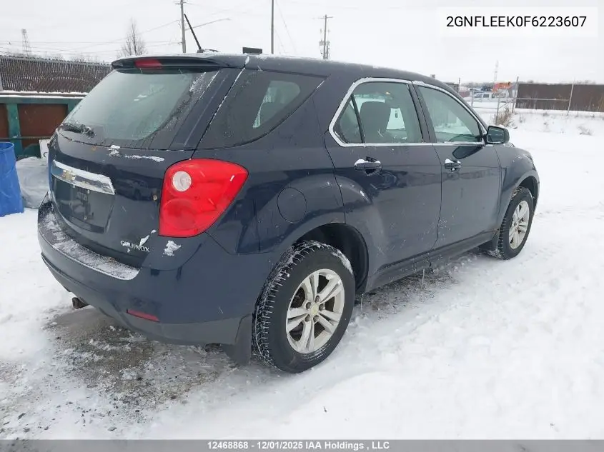 2GNFLEEK0F6223607 2015 Chevrolet Equinox Ls