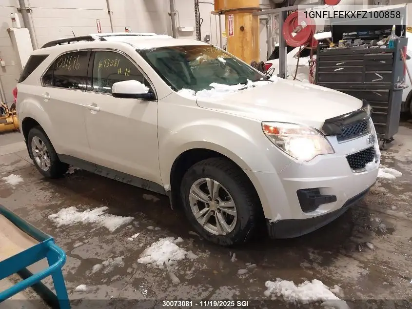 1GNFLFEKXFZ100858 2015 Chevrolet Equinox Lt