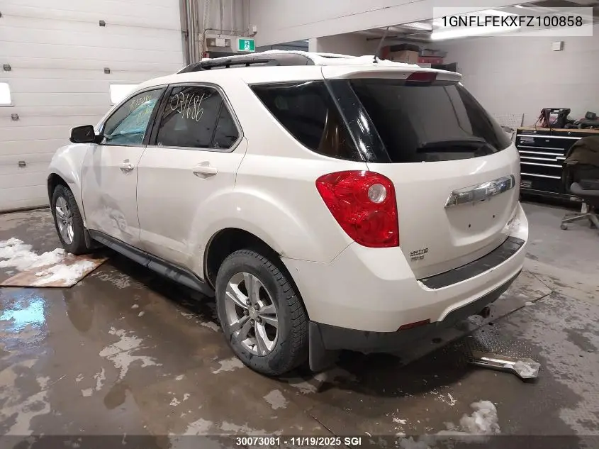 1GNFLFEKXFZ100858 2015 Chevrolet Equinox Lt