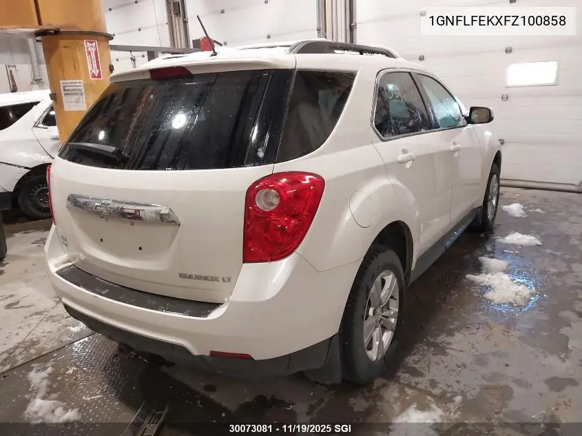 1GNFLFEKXFZ100858 2015 Chevrolet Equinox Lt