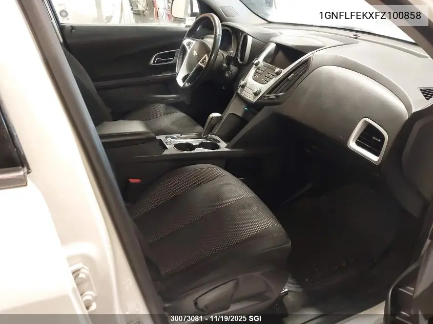 1GNFLFEKXFZ100858 2015 Chevrolet Equinox Lt