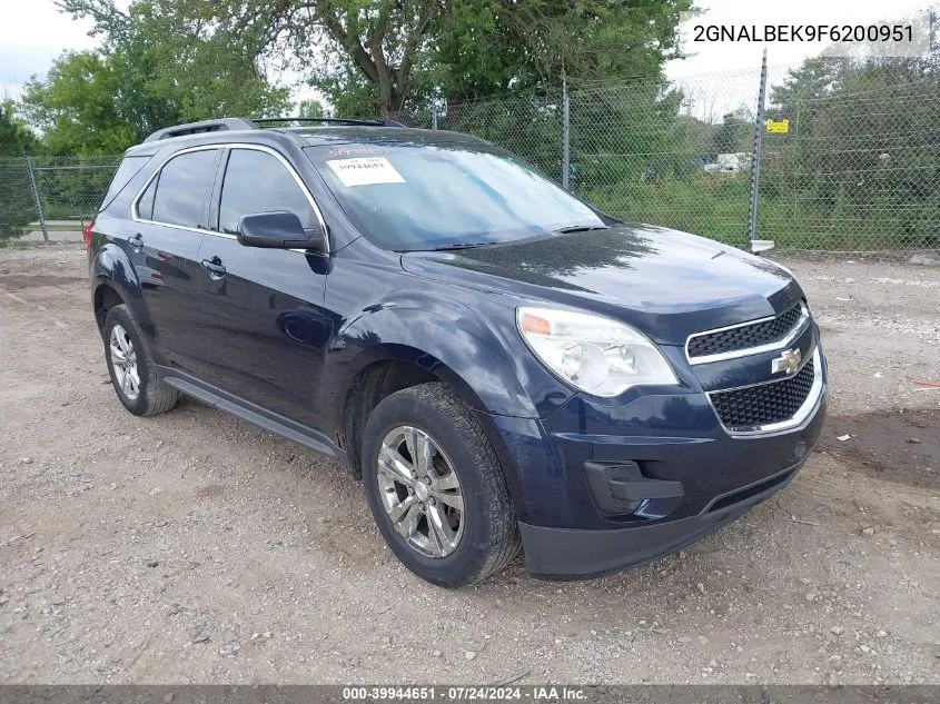 2GNALBEK9F6200951 2015 Chevrolet Equinox 1Lt