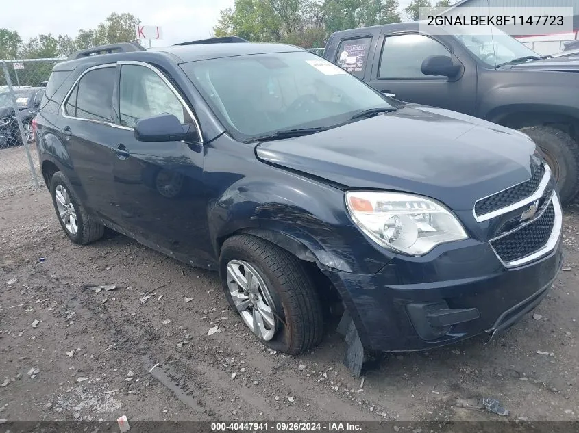 2015 Chevrolet Equinox 1Lt VIN: 2GNALBEK8F1147723 Lot: 40447941