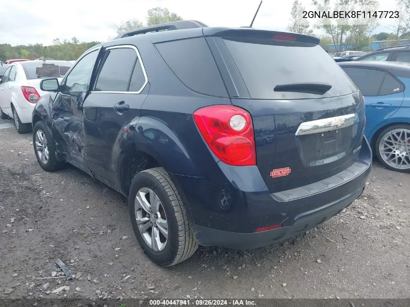 2015 Chevrolet Equinox 1Lt VIN: 2GNALBEK8F1147723 Lot: 40447941