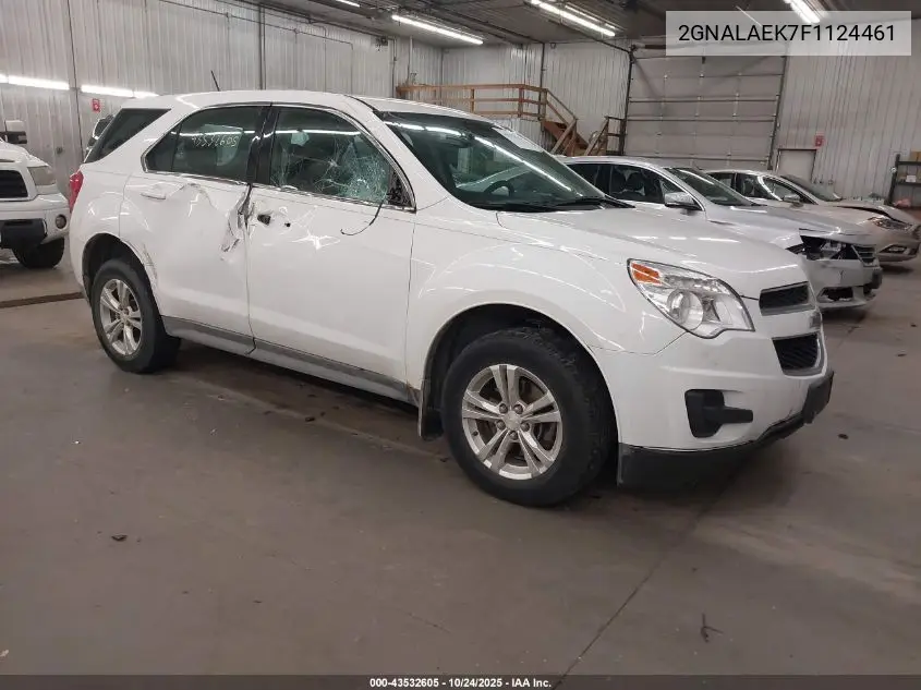 2GNALAEK7F1124461 2015 Chevrolet Equinox Ls