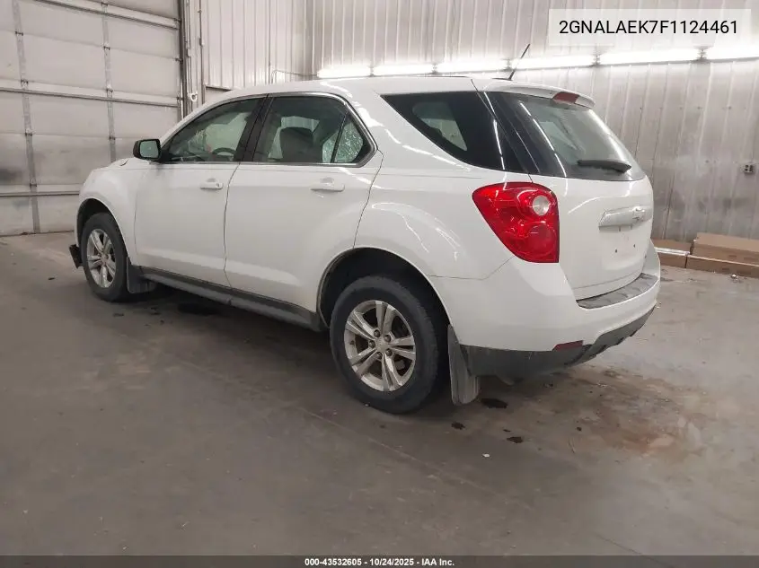 2GNALAEK7F1124461 2015 Chevrolet Equinox Ls