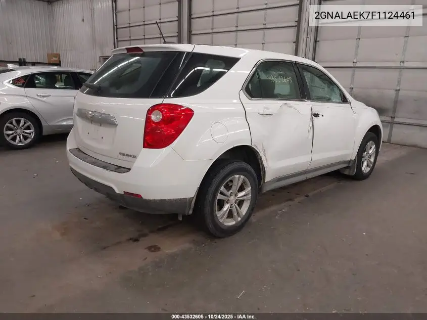 2GNALAEK7F1124461 2015 Chevrolet Equinox Ls