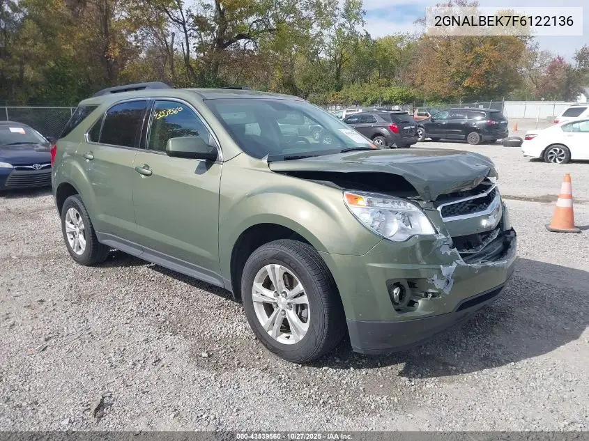 2GNALBEK7F6122136 2015 Chevrolet Equinox 1Lt