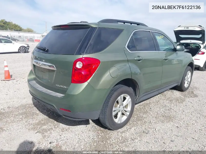 2GNALBEK7F6122136 2015 Chevrolet Equinox 1Lt