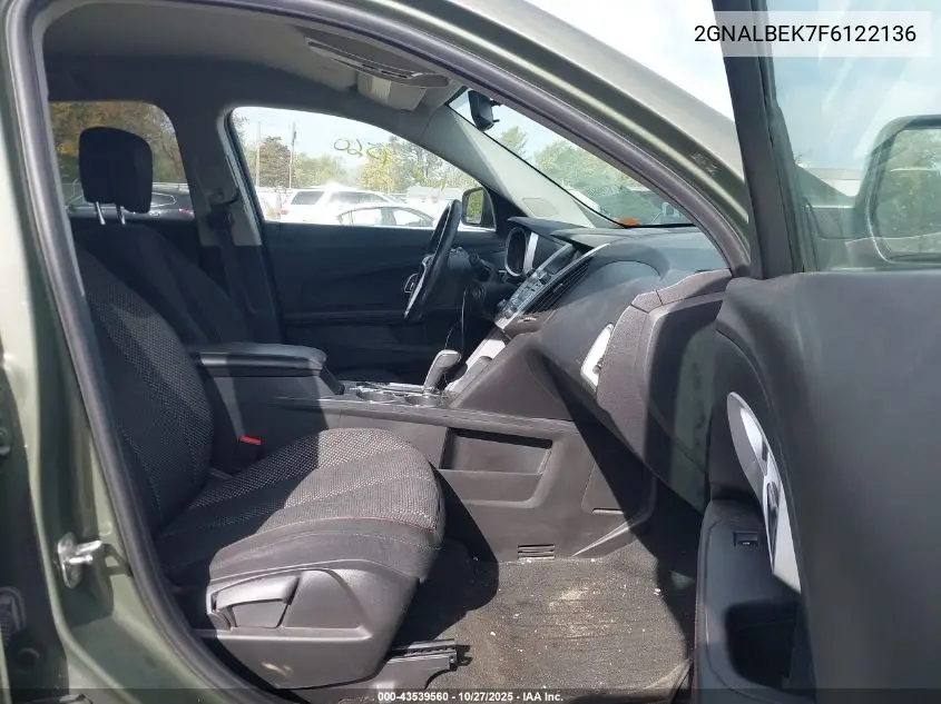 2GNALBEK7F6122136 2015 Chevrolet Equinox 1Lt