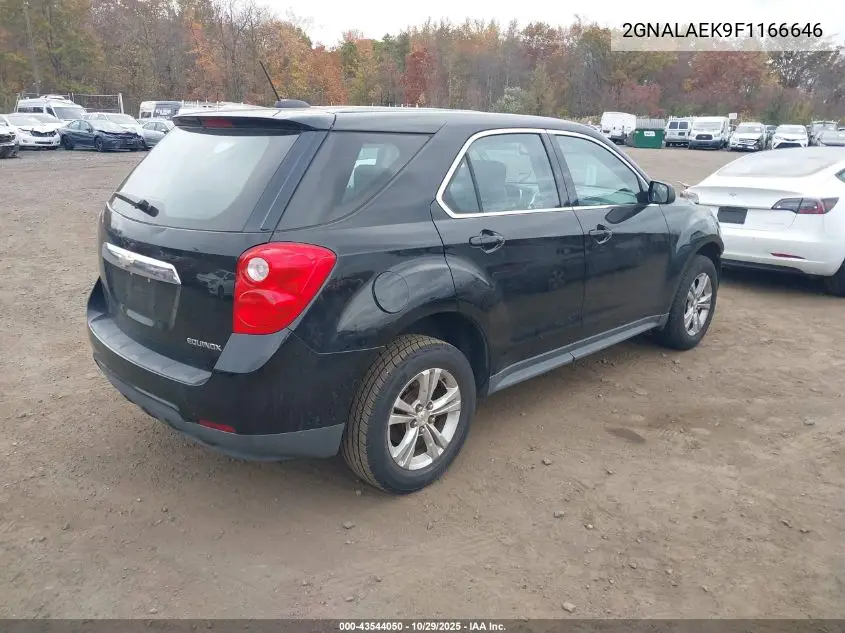 2GNALAEK9F1166646 2015 Chevrolet Equinox Ls