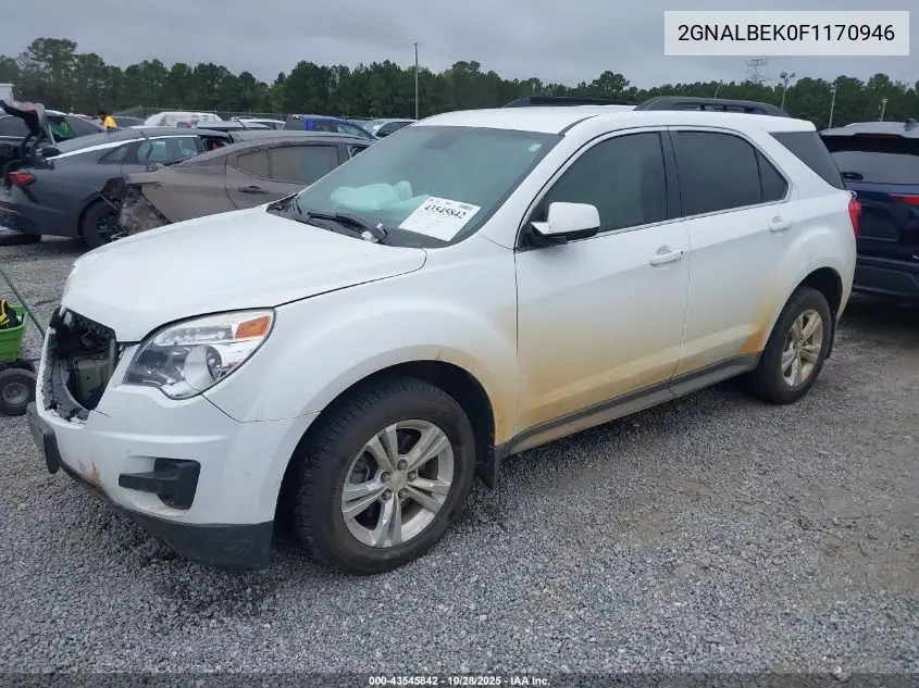 2GNALBEK0F1170946 2015 Chevrolet Equinox 1Lt