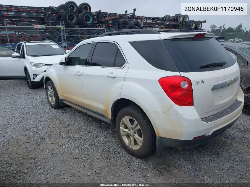 2GNALBEK0F1170946 2015 Chevrolet Equinox 1Lt