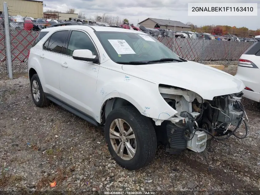 2GNALBEK1F1163410 2015 Chevrolet Equinox 1Lt