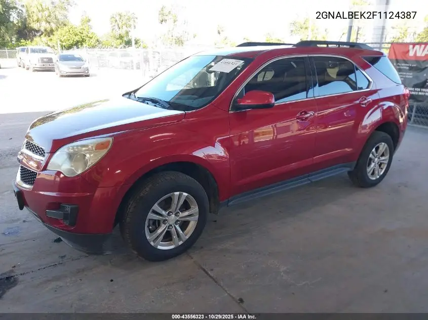 2GNALBEK2F1124387 2015 Chevrolet Equinox 1Lt