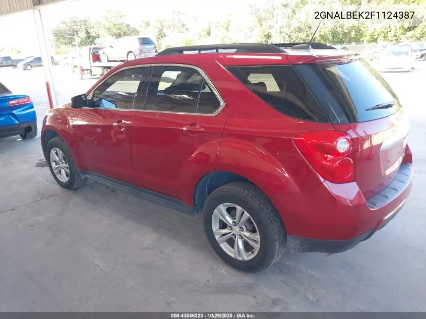 2GNALBEK2F1124387 2015 Chevrolet Equinox 1Lt