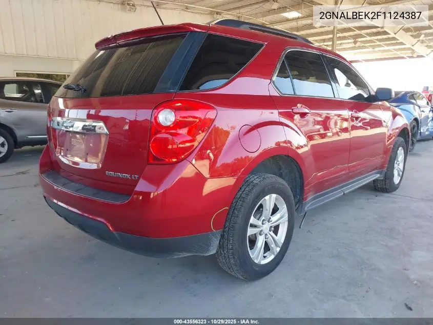 2GNALBEK2F1124387 2015 Chevrolet Equinox 1Lt