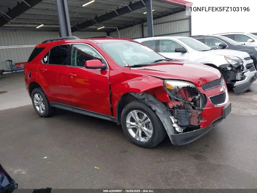 1GNFLFEK5FZ103196 2015 Chevrolet Equinox 1Lt