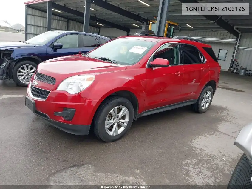 1GNFLFEK5FZ103196 2015 Chevrolet Equinox 1Lt