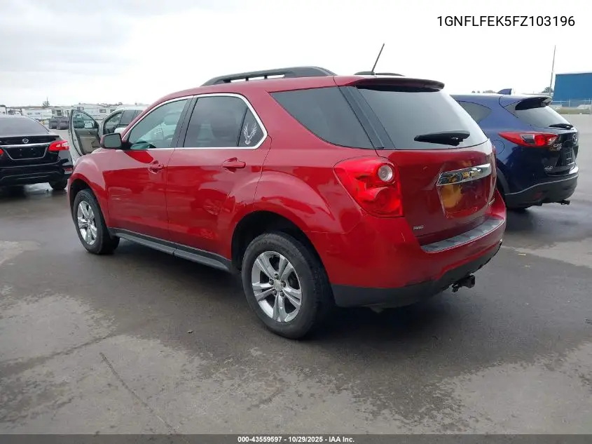 1GNFLFEK5FZ103196 2015 Chevrolet Equinox 1Lt