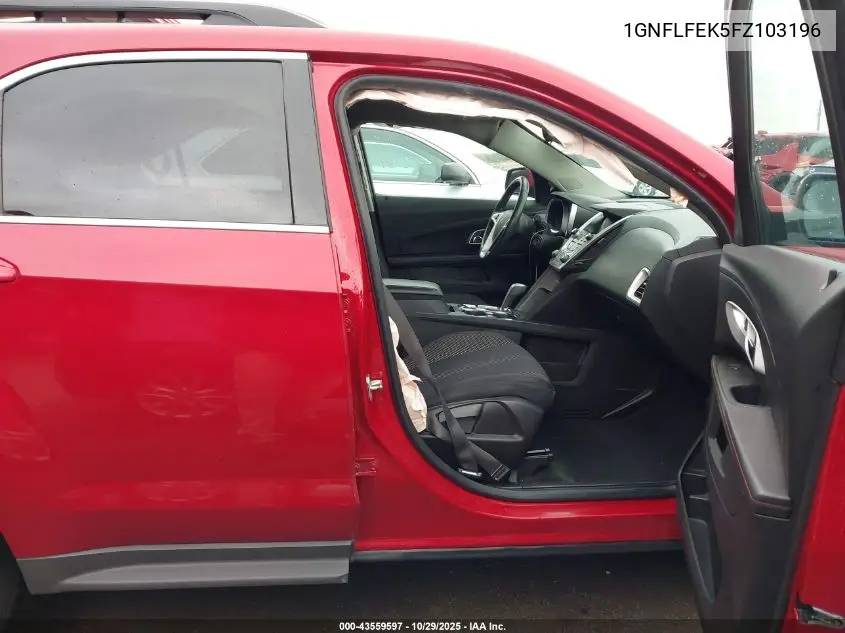 1GNFLFEK5FZ103196 2015 Chevrolet Equinox 1Lt