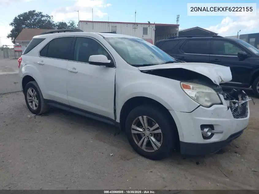 2GNALCEKXF6222155 2015 Chevrolet Equinox 2Lt