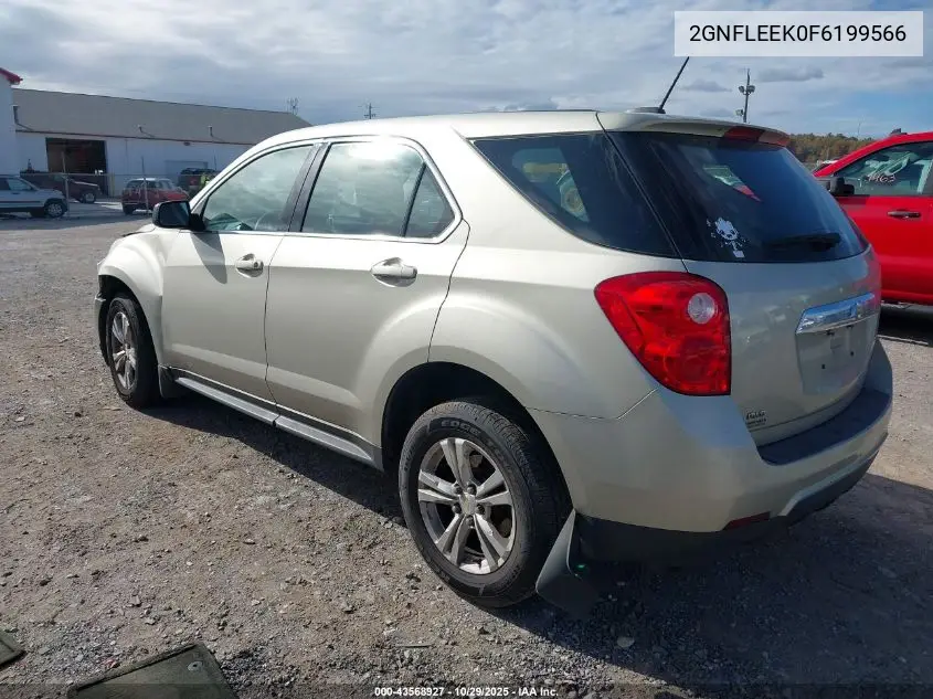 2GNFLEEK0F6199566 2015 Chevrolet Equinox Ls