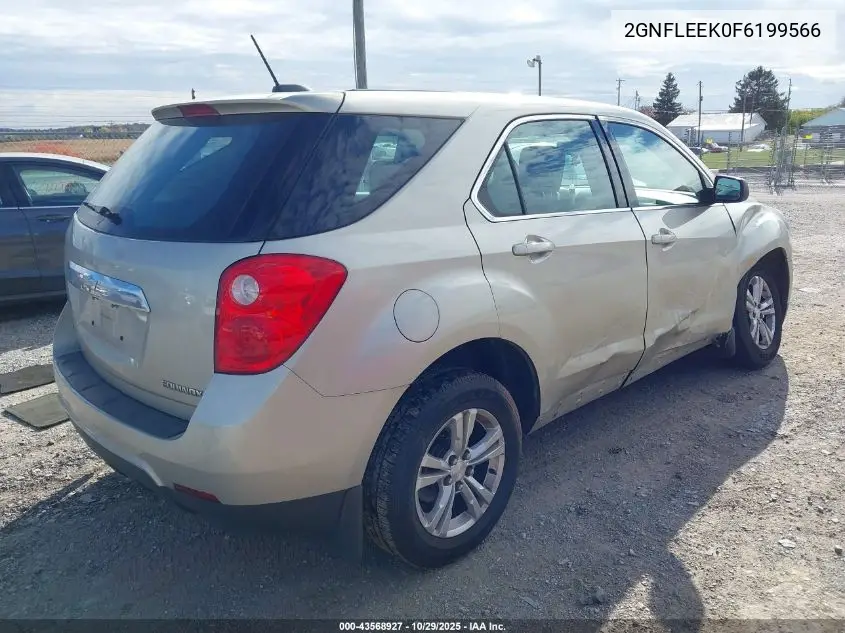2GNFLEEK0F6199566 2015 Chevrolet Equinox Ls