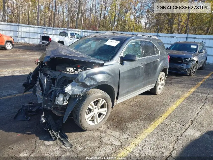 2GNALCEK8F6278109 2015 Chevrolet Equinox 2Lt