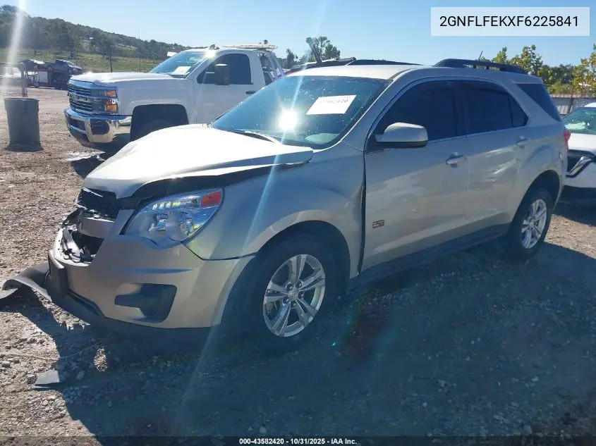 2GNFLFEKXF6225841 2015 Chevrolet Equinox 1Lt