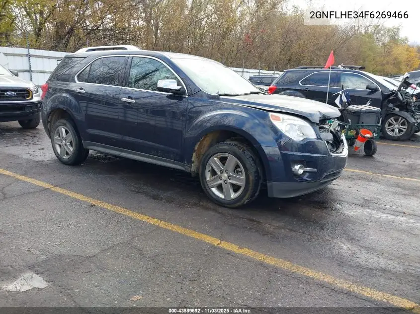 2GNFLHE34F6269466 2015 Chevrolet Equinox Ltz